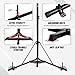Yes4All 150lbs Portable Heavy Bag Stand, Easy Foldable Heavy Boxing Bag Stand with Lock Pins, Adjustable Height Punching Bag Stand