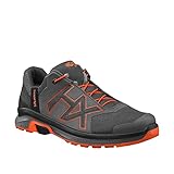  Haix CONNEXIS Go GTX Low/Grey-orange: Der weltweit erste Freizeitschuh mit Faszienstimulation. Mit Connexis Go bleibst Du fit.. UK 8.0 / EU 42