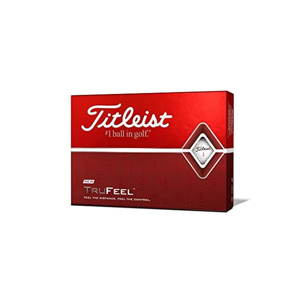 TITLEIST TruFeel Golfball, Unisex, Weiß, Einheitsgröße
