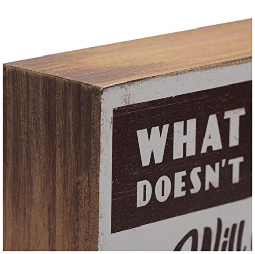 Open Road Brands Bears Will Kill You Wood Wall Decor - Funny Box Sign For Cabin, Lake House Or Lodge #TOP3