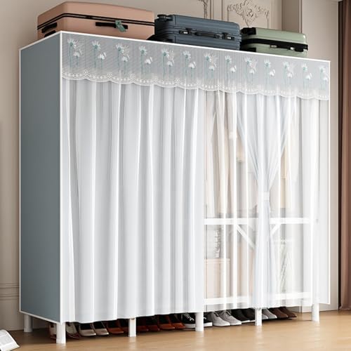 Armoire en tissu pour suspendre les vêtements et solutionner le manque de placards