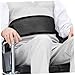 SAFIGLE Adjustable Breathable Safety Belt for Wheelchairs Adjustable Waist Support Strap for Elderly and Disabled Wheelchair Safety Tool Reflective Tape