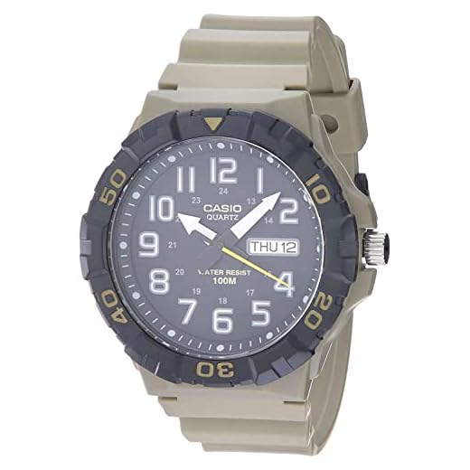 Casio Men's Military 3HD MRW-210H-5AVCF Quartz Watch