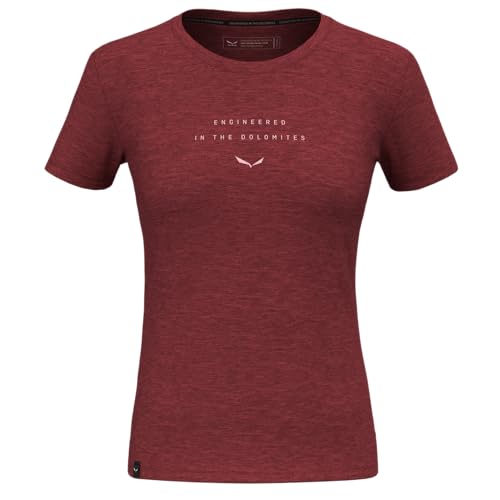 Salewa T-Shirt pour Femme Eagle Eitd Am coupe athlétique haut de gamme