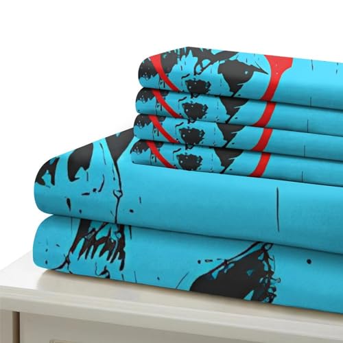 Housse de couette avec fermeture éclair pour lit double 200x200