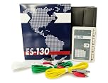 ITO ES-130 Palm-Sized Electro Acupuncture Machine | Portable 3 Channel Electro Acupuncture Stimulator with Frequency Selector, Dual Intensity, Professional Handheld Device, Alternative to TENS Machine