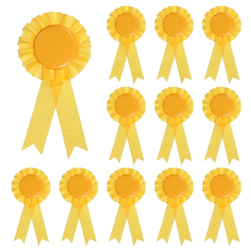Broches vierges en ruban de récompense pour créer des badges souvenirs
