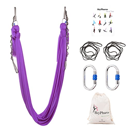 Aerial Silks Yoga Swing Set with Hardware