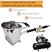 Stucco Sprayer Mortar Spray Gun Concrete Stucco Plaster Sprayer with Ceilings Hopper for Wall Painting