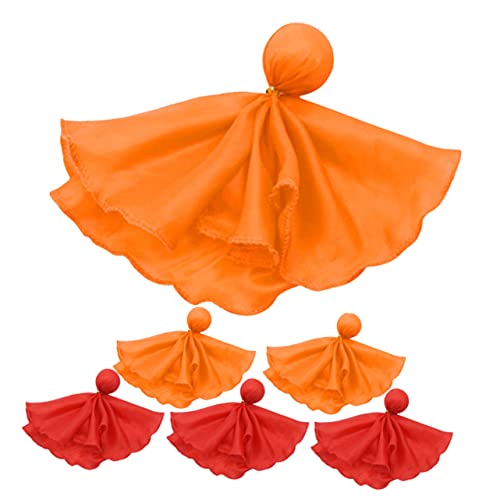 HANABASS 6pcs American Football Penalty Flag Sports Game Referee Prop Tossing Accessory