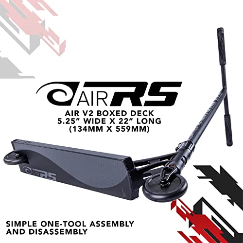 Air Rs V2 Complete Scooter - Stunt Scooters - Professional Scooter For Older Riders - Pro Scooters For Tall Kids - Pro Scooter Deck, Pro Scooter Wheels - Ready To Ride Trick Scooter #TOP1