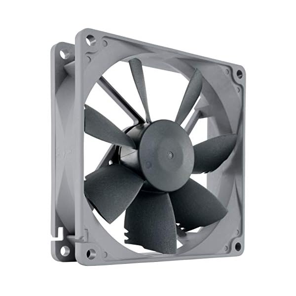 Noctua NF-B9 redux-1600 - Ventilador de PC, 9,2 cm, Negro, Gris, 1,32W, 0,11A)