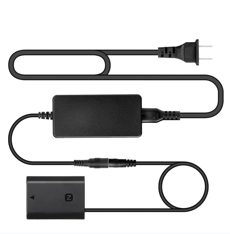 NP-FZ100 Dummy Battery Power Adapter Compatible with Sony Alpha Cameras