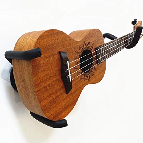 MILISTEN Gitaarhanger en Gitaar Muurbeugel Houder Voor Akoestische en Elektrische Gitaren Viool Zwart 24 × 17Cm - Image 3