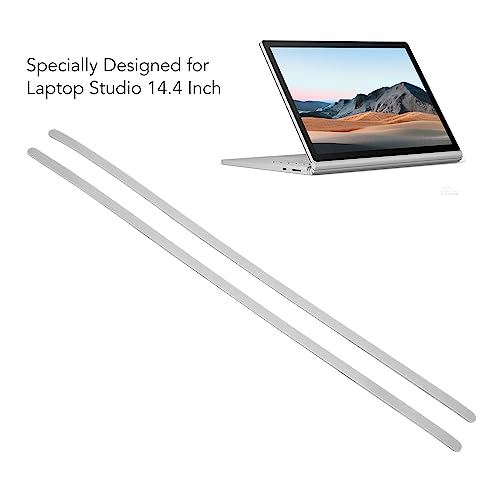 Bumper Feet Strips for Surface Laptop Studio 14.4 inch, Rubber Feet Strips Come with Ejection Pin, Screwdriver, Suction Cup, Cleaning Wipe,etc (Gray)