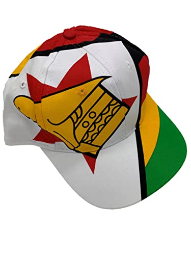 Global Caps, Inc. Zimbabwe Flag Baseball Cap