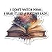 I Don't Watch Porn I Read It Like a F*cking Lady Waterproof Sticker