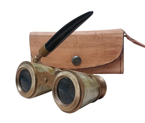Binoculares Ópera 2.5 Pulgadas con Estuche de Cuero miniatura 3