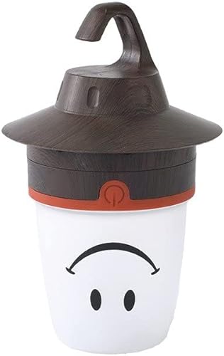 Miniatura 2 de Linterna LED de sonrisa Linterna de camping portátil de luz nocturna para niños (diente de león)