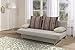 Produktbild Collection AB Schlafsofa Orlando 186 x 85 cm, Mikrofaser, beige
