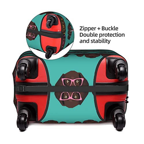 Housse de valise chien lavable anti-griffures et fermeture cachée - 5
