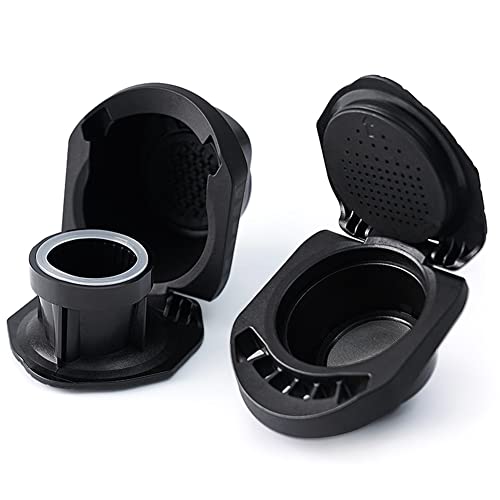 Vjsujehgy Café - Soporte Convertidor de Adaptador de CáPsula de Café Reutilizable para Coffee Maker Adaptador de CáPsula de Café
