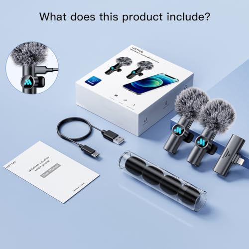 Leettus ADH2-L410 2Pcs Lavalier Wireless Microphone thumb #5