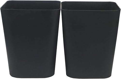 Feiupe Lot de 2 petites poubelles de salle de bain de 5 litres pour cuisine, bur