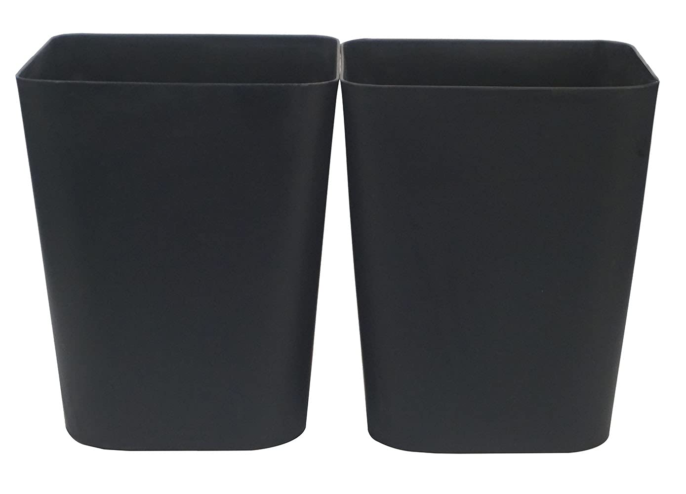 Feiupe 1.6 Gallon Small Trash Can Bathroom Wastebasket Garbage Can for Kitchen Office Bathroom,Pack of 2(1.6 Gallon(2 Pack), Black): Industrial & Scientific