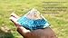 Jet Turquoise Orgone Pyramid Crystal Healing Reiki Decor Gift Protection Good Luck Copper Coil Balancing