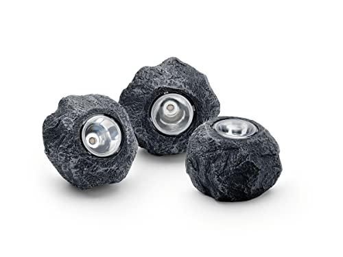 Pontec PondoStar LED Rocklight Set 3 dissimuler éclairage bassin avec spots pierres