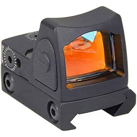 RMR Red Dot Sight, Tactical 20mm Red Dot Sight 3 MOA Pistol Scope Adjustable Brightness with Glock Mount, Reflex Sight Pistol Scope Red Dot Scope Shockproof Cover