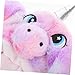 Toddmomy Funny Rabbit Hat with Moving Ears Cute Plush Unicorn Headwear for Festivals Parties and Cosplay Soft and Comfortable Design Great for All Ages