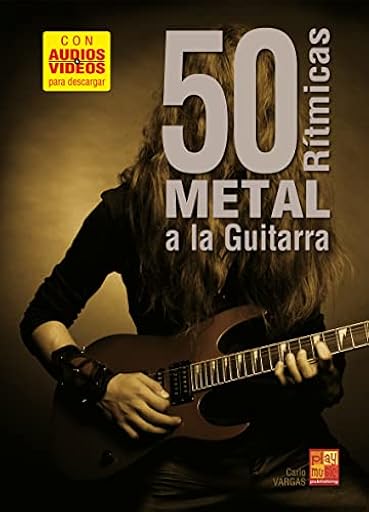 50 rítmicas metal a la guitarra (Libro de gran formato con grabaciones audios y vídeos para descargar) | Ya disponible en tu tienda friki favorita! En mundofriki.es!