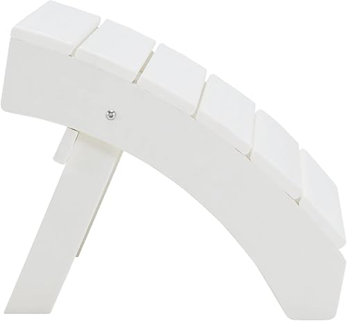 Miniatura 4 de Signature Design by Ashley Otomana de HDPE para patio al aire libre, color blanco