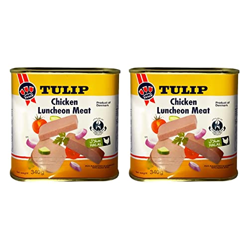 Image of Tulip Chicken Luncheon Meat,Halal, Net Weight 340 g, Product of Denmark (Pack of 2)