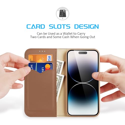 Étui portefeuille iPhone 15 Plus pour vos déplacements