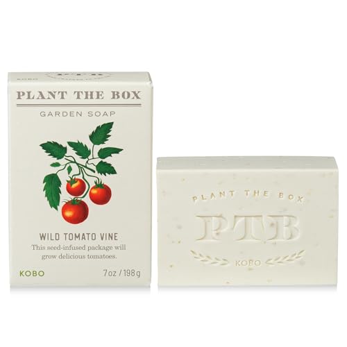 KOBO Plant the Box Wild Tomato Vine Bar Soap (7 oz)