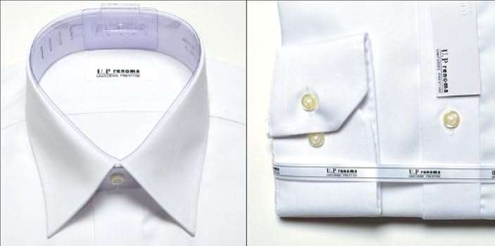 renoma L ポリエステルシャツ ホワイト renoma L ポリエステル