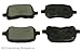 Beck Arnley 089-1553 Disc Brake Pad, Front