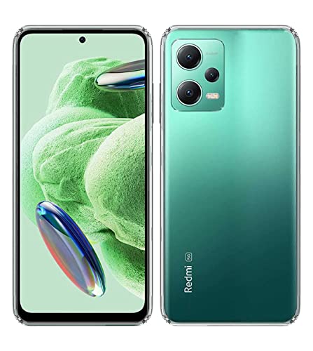 Image of Soft Silicone TPU Back Cover Compatible with Poco X5 5G /Mi Redmi Note 12 5G