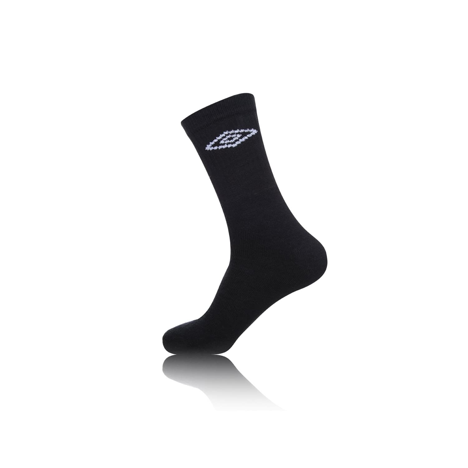 Chaussettes Homme & Femme 43-46, Coton Lot de 20, Noir NR | Mixte, Adulte, Chaussette Haute, Idéal Basket/Sneaker Sport, Mi-saison/Hiver, Épais, Stretch, 20 Paires