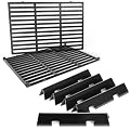 Uniflasy Spirit Grill Replacement Parts 7638 Grates 7636 Flavorizer Bars for Weber Spirit & GS4 Spirit II 300 Series Grills E-310 E320 E330 S310 S320 S330 SP310 SP320 SP330 II E-310