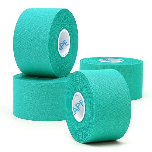 OK TAPE 4 Rolls Athletic Tape, Sports Tape for Injuries,