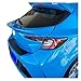 Car Rear Spoiler Wing Lip Extension Compatible For Toyota Corolla 5 Door Hatchback 2019-2022 Rear Trunk Tailgate Mid Spoiler Wing Lip(Middle Carbon Color)
