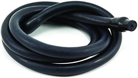 Lifeline 5' Resistance Cable for Low Impact Strength Training and Greater Muscle Activation - 100lbs , Black