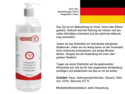 Erogen X: Gel per la pelle | Zone erogene - 200 ml - 8