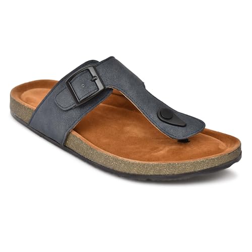 Image of HEALTH FIT Comfortable & LightWeight | Fashionable & Everyday Stylish & Durable Design Slip-on Style Flip Flops for Gents HF3078