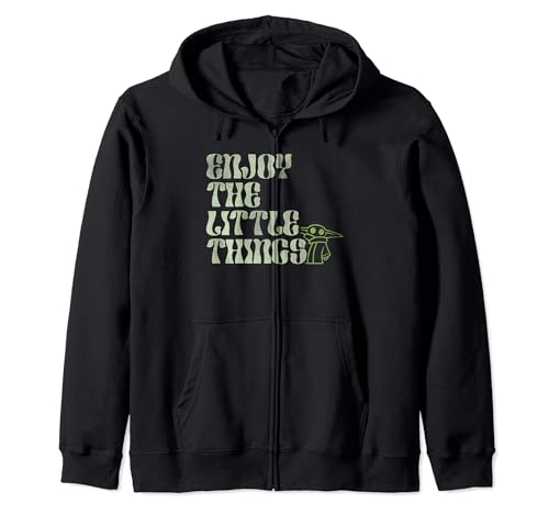 Sweat Grogu Star Wars veste zippée à capuche Mandalorian Earth Day vêtement vert