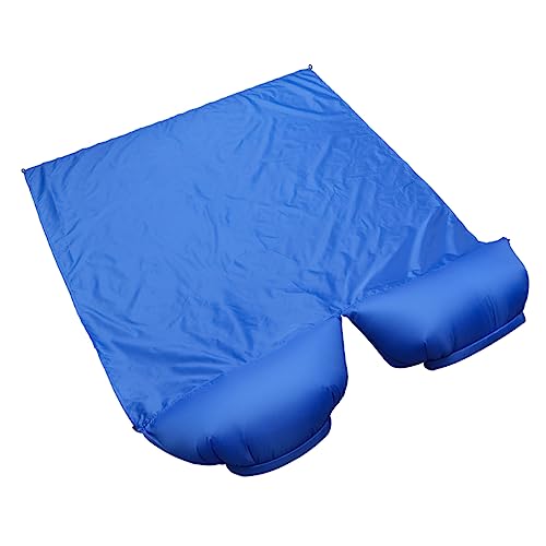 YARNOW colchoneta Inflable para Dormir Esterilla Hinchable colchonetas inflables gabardinas Tripe colchón Inflable Raincoat Impermeable pabellón SUV portátil Aire colchoneta de Viaje Blue